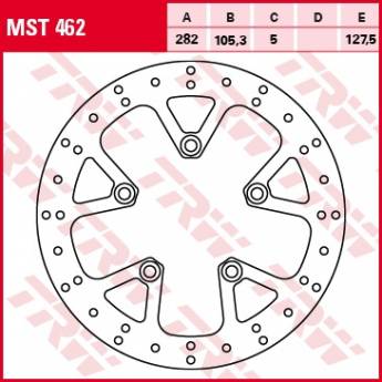 Гальмівний диск TRW MST462