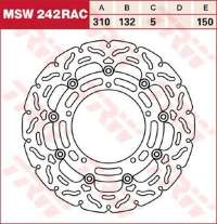 Тормозной диск LUCAS MSW242RAC