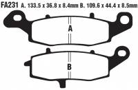 Тормозные колодки EBC FA231HH