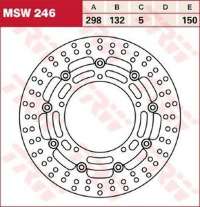 Тормозной диск LUCAS MSW246