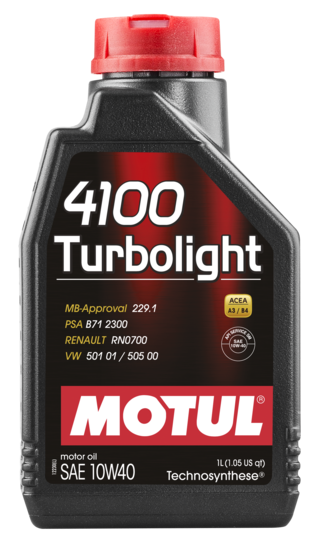 MOTUL 4100 Turbolight 10W-40
