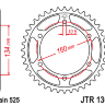 Зірка задня JT JTR1307.46