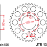 Звезда задняя JT JTR1332.46