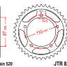 Звезда задняя JT JTR823.49
