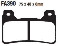 EBC Тормозные колодки FA390HH