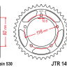 Зірка задня JT JTR1493.41