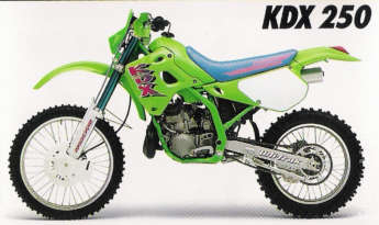 Приводная цепь Kawasaki KDX250